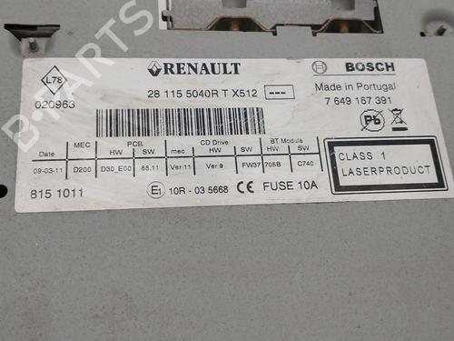 Radio RENAULT MEGANE II (BM0/1_, CM0/1_)  | BP24621729E6 