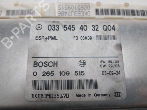 Control unit MERCEDES-BENZ E-CLASS (W211) E 320 CDI (211.022) | BP9398373M11 