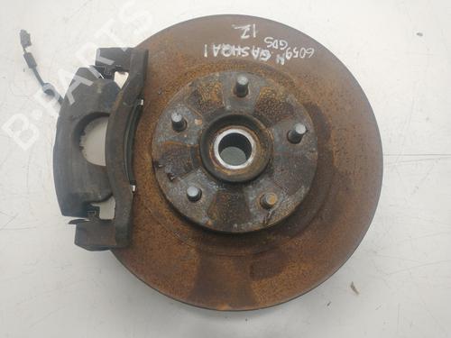 Used Left front steering knuckle NISSAN QASHQAI I (J10, NJ10) [2006-2015]  33015499