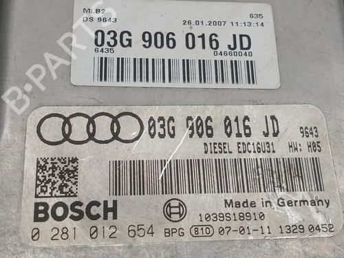 Engine control unit (ECU) AUDI A4 B7 (8EC)  | BP28728391M57 