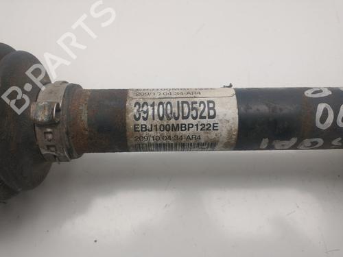 Right front driveshaft NISSAN QASHQAI I (J10, NJ10) 1.5 dCi | BP29865744M39