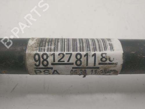 Left front driveshaft PEUGEOT PARTNER Box Body/MPV 1.6 HDi | BP32266545M38 