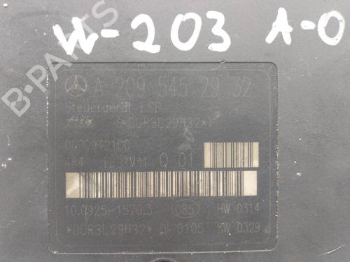 ABS pump MERCEDES-BENZ C-CLASS (W203) C 200 CDI (203.004) | BP7509344M43 