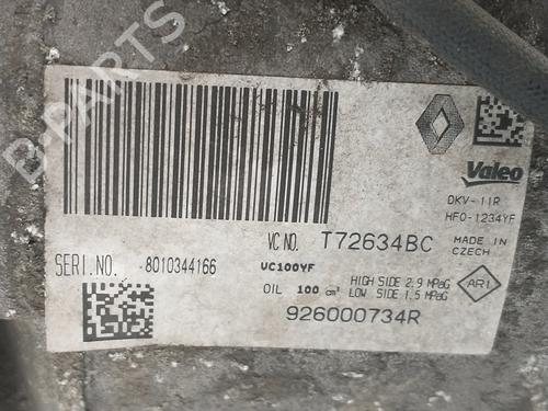 AC compressor RENAULT CAPTUR I (J5_, H5_)  | BP31356585M34  - Image 8