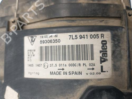 Left headlight PORSCHE CAYENNE (9PA)  | BP31721613C28 