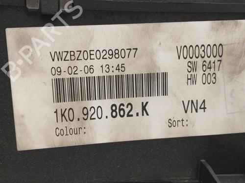 Instrument cluster VW GOLF V (1K1)  | BP28069836C47 