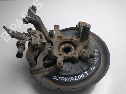 Left rear steering knuckle SKODA OCTAVIA II Combi (1Z5) 1.9 TDI | BP16045609M27 