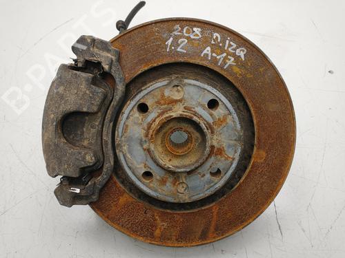 Used Left front steering knuckle PEUGEOT 208 I (CA_, CC_) [2012-2021]  32345673