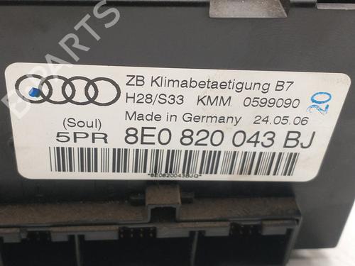 Climate control AUDI A4 B7 (8EC) 2.0 TDI 16V | BP36277059I5 - Image 8
