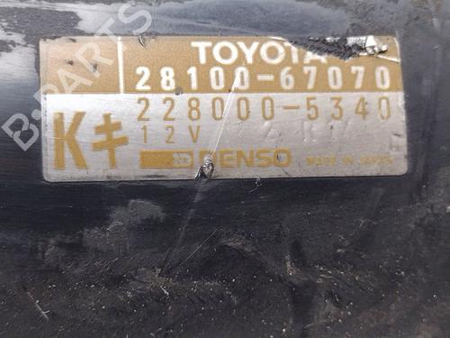 Starter TOYOTA LAND CRUISER 90 (_J9_) 3.0 TD (KZJ90_, KZJ95_, KZJ90R, KZJ95R, KZJ90W, KZJ95W) | BP30616004M8