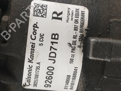 AC compressor NISSAN X-TRAIL II (T31)  | BP32112542M34 