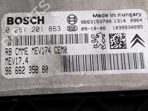 Engine control unit (ECU) PEUGEOT 308 I (4A_, 4C_)  | BP29331905M57 