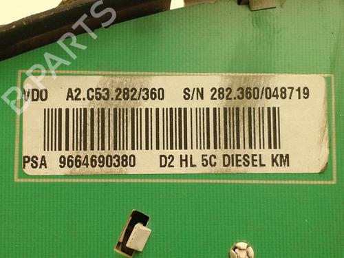 Instrument cluster PEUGEOT 407 SW (6E_, 6D_) 1.6 HDi 110 | BP30577814C47