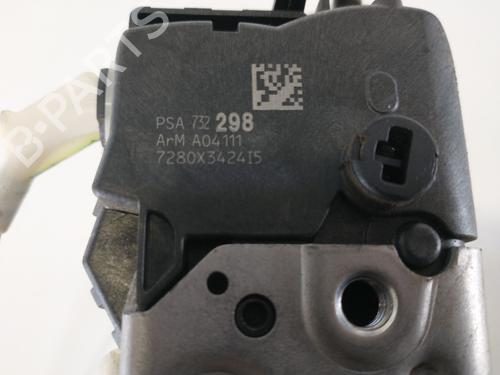 Rear right lock PEUGEOT 3008 I MPV (0U_) 1.6 VTi | BP7506909C99 