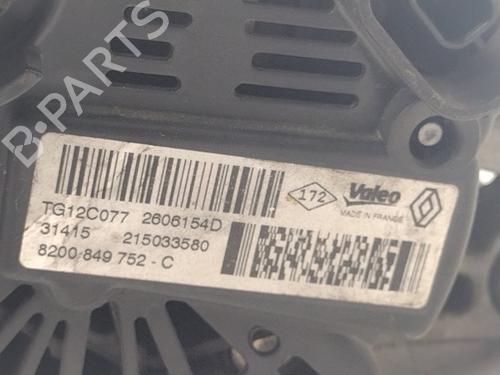 Alternator RENAULT MEGANE III Hatchback (BZ0/1_, B3_) 1.2 TCe (BZ16, BZ28) | BP28485004M7 