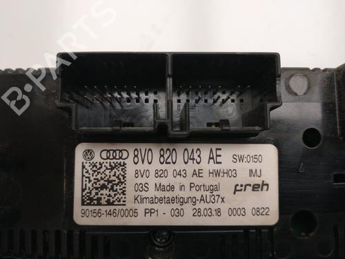 Climate control AUDI A3 Sportback (8VA, 8VF) 2.0 TDI | BP31671569I5 