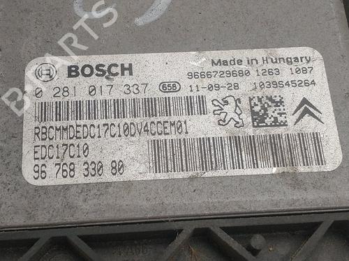 Engine control unit (ECU) CITROËN C3 II (SC_) 1.4 HDi 70 (SC8HZC, SC8HR0, SC8HP4) | BP29335370M57 
