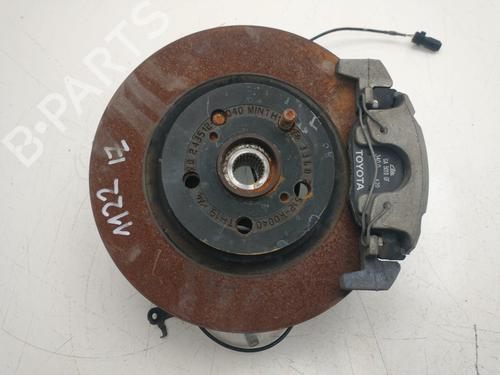 Used Left front steering knuckle Left front steering knuckle TOYOTA YARIS (_P21_, _PA1_, _PH1_) 1.5 Hybrid (MXPH11) (92 hp) 36432437 36432437