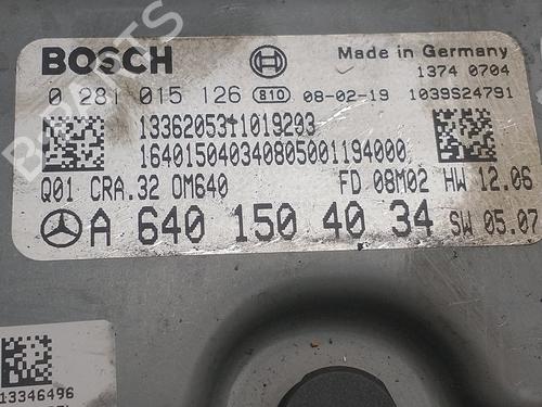 Engine control unit (ECU) MERCEDES-BENZ B-CLASS Sports Tourer (W245)  | BP29333292M57 
