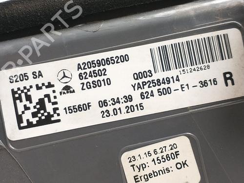 Right taillight MERCEDES-BENZ C-CLASS (W205) | BP31070433C35