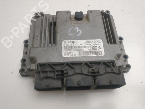 Engine control unit (ECU) CITROËN C3 II (SC_) 1.4 HDi 70 (SC8HZC, SC8HR0, SC8HP4) | BP29335370M57 