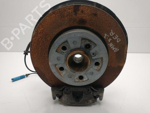 Used Right front steering knuckle BMW X3 (E83) 2.0 d (150 hp) 31855993