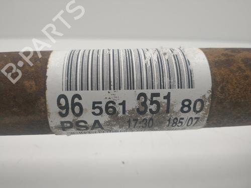 Left front driveshaft PEUGEOT 207 SW (WK_) 1.6 HDi | BP31760479M38 