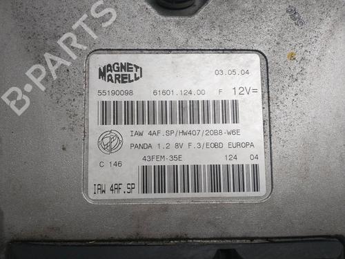 Engine control unit (ECU) FIAT PANDA (169_) 1.2 (169.AXB11, 169.AXB1A) | BP15728456M57 
