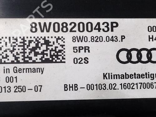 Climate control AUDI A4 B9 Avant (8W5, 8WD)  | BP33793990I5  - Image 5