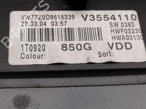 Instrument cluster VW GOLF V (1K1) | BP30089626C47