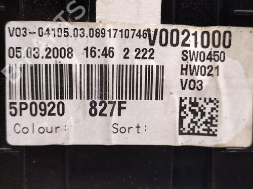 Instrument cluster SEAT ALTEA XL (5P5, 5P8)  | BP30870908C47 