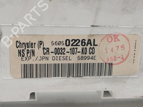 Instrument cluster JEEP GRAND CHEROKEE III (WH, WK) 3.0 CRD 4x4 | BP29747002C47