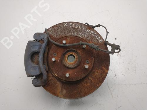 Used Left front steering knuckle KIA CEE'D Sportswagon (JD) 1.6 CRDi 110 (110 hp) 31035084