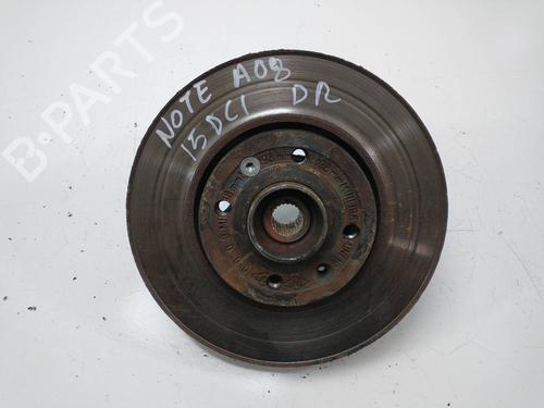 Used Right front steering knuckle NISSAN NOTE (E11, NE11) [2005-2013]  7639144