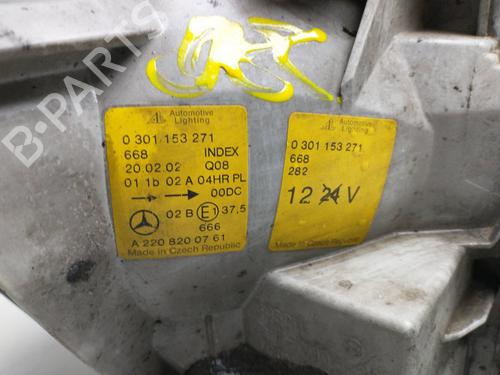 Left headlight MERCEDES-BENZ S-CLASS (W220) S 55 AMG (220.073, 220.173) | BP16244118C28 