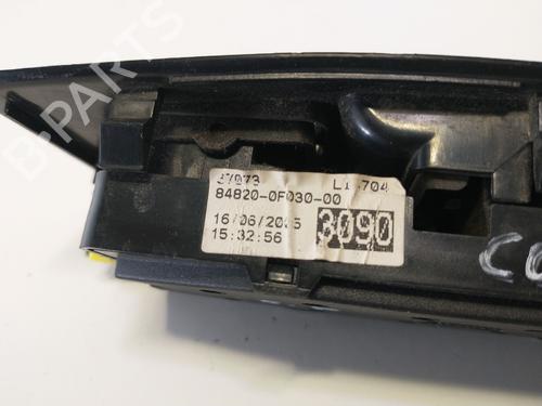 Left front window switch TOYOTA COROLLA (_E12_) 1.8 VVTL-i TS (ZZE123) | BP7506593I27 