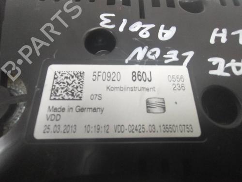 Instrument cluster SEAT LEON (5F1) 1.6 TDI | BP11253510C47 