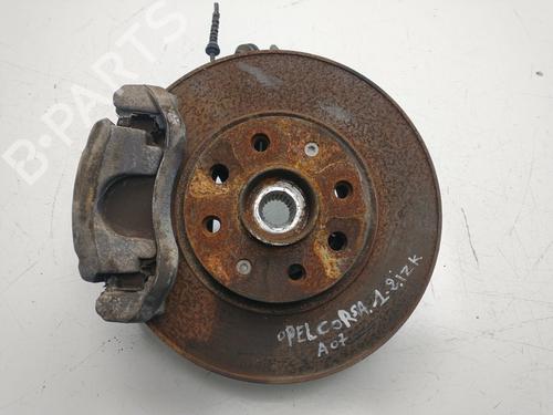 Used Left front steering knuckle OPEL CORSA D (S07) [2006-2015]  32444945