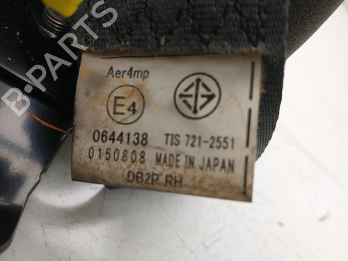 Rear right seatbelt MAZDA CX-3 (DK) 2.0 SKYACTIV-G (DK5W, DK6W) | BP37015348I28 - Image 2