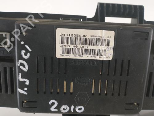Instrument cluster RENAULT SCÉNIC III (JZ0/1_)  | BP7506972C47
