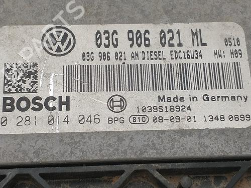 Engine control unit (ECU) VW GOLF V (1K1)  | BP33842813M57  - Image 5