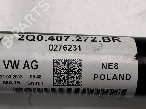 Right front driveshaft VW POLO VI (AW1, BZ1, AE1) | BP31928646M39