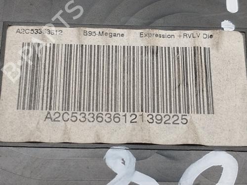 Instrument cluster RENAULT MEGANE III Hatchback (BZ0/1_, B3_) 1.5 dCi | BP24623903C47 