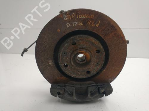 Used Left front steering knuckle CITROËN C4 Picasso I MPV (UD_) [2006-2015]  31862757