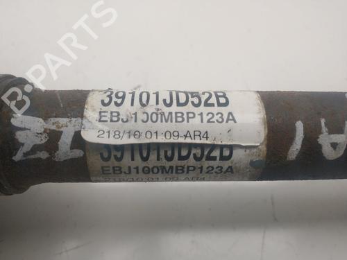 Used Left front driveshaft NISSAN QASHQAI I (J10, NJ10) [2006-2015]  29861934