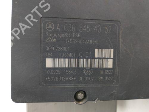 ABS pump MERCEDES-BENZ C-CLASS (W203) C 220 CDI (203.008) | BP8646666M43 