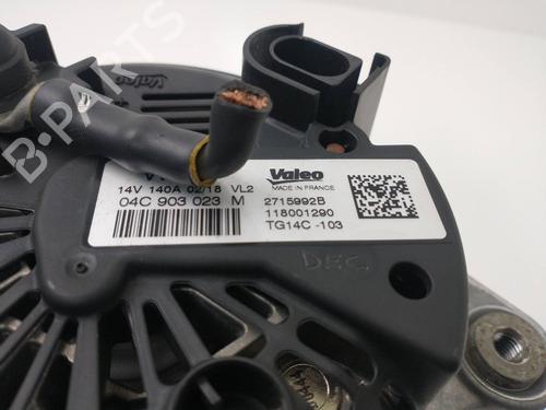 Alternator AUDI A1 Sportback (8XA, 8XF)  | BP27882572M7 