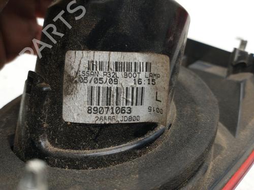 Left tailgate light NISSAN QASHQAI I (J10, NJ10) | BP31070442C79