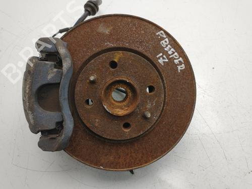 Used Left front steering knuckle Left front steering knuckle PEUGEOT BIPPER Tepee 1.3 HDi 75 (75 hp) 33718361 33718361