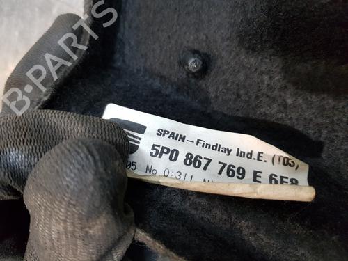 Rear parcel shelf SEAT ALTEA (5P1) 1.9 TDI | BP26552393C85 